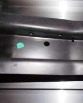 BRCKET TTCHMENT HOLES ONTO THE UNDERSIDE OF THE RER CROSSMEMBER S SHOWN 100)