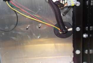 SSY S SHOWN 140) INSERT THE YELLOW, GREEN ND PINK WIRES FROM THE RELY SSY INTO ND THROUGH THE WIRE HRNESS