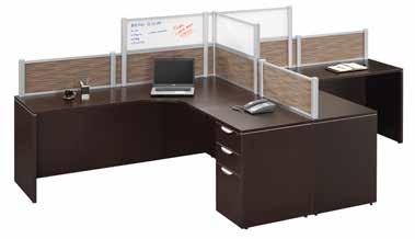 Borders PB2 Series Desk Mounted Panels PANELS FRAME HEIGHT.