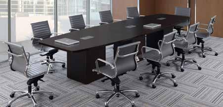 Wood construction with laminate finish Basic concept at fantastic value Enduring quality and beauty A A A A Cube Base Conference Table