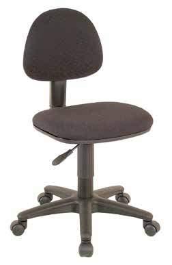 Optional Soft Wheel Casters FW236BSM-5 $75 ST Optional Soft Wheel Casters FW236BSM-5 $75 CT Super Steno Task Chair with Optional