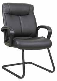 ANSI & BIFMA COMPLIANT Executive SEATING Primo High Back Swivel Tilt with Arms Model No. 9911 $269 Available in Black Leathertek.