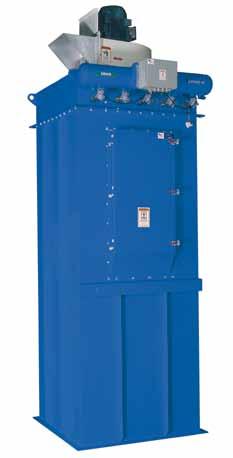 In one etremely small but powerful package, the PowerCore dust collector handles high airflow, high grain loading, challenging