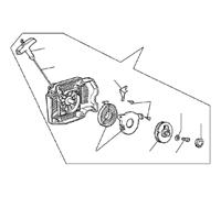4. SPARE PARTS DIAGRAM 660GC SERVICE MANUAL STARTER ASSEMBLY 2 3 5 4 1 6 7 8 11 10 9 TORQUE LOCTITE KEY DESCRIPTION Nm in lbs. 242 PART NUMBER 1 SCREW 6.