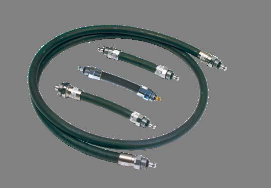 75 Series Coaxial Hoses Inverted coaxial design reduces hose diameter, while increasing
