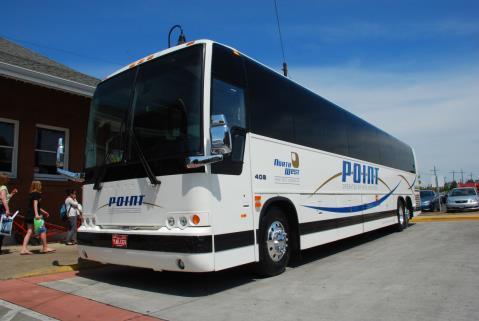 Any vehicle designed to transport 16+ passengers (incl.