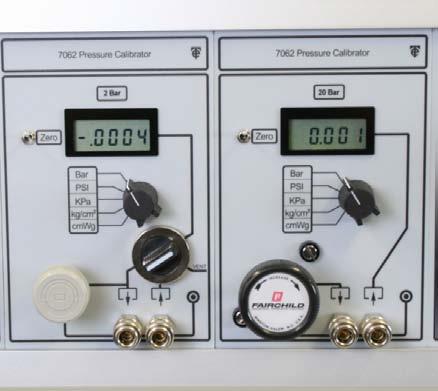 Pressure Modules 7062 Pressure Calibrator Features a 4.5 digit display with 5 selectable pressure units.