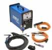 clamp with 4m lead, TIG torch 4m lead with remote current control, TIG torch