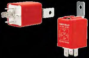 Relays & Solenoids C Timer - Factory Preset User defined factory preset time. Flexible time periods. Compact unit. Clean contacts. Removable mounting bracket.