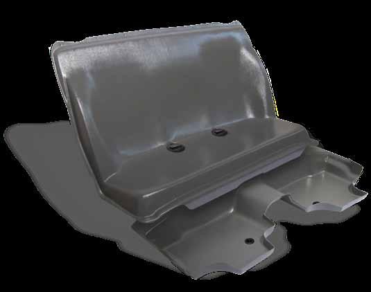 to deter both the spread of pathogens and prisoners hiding contraband Available in two designs* - standard seat features a straight back design - contoured seat