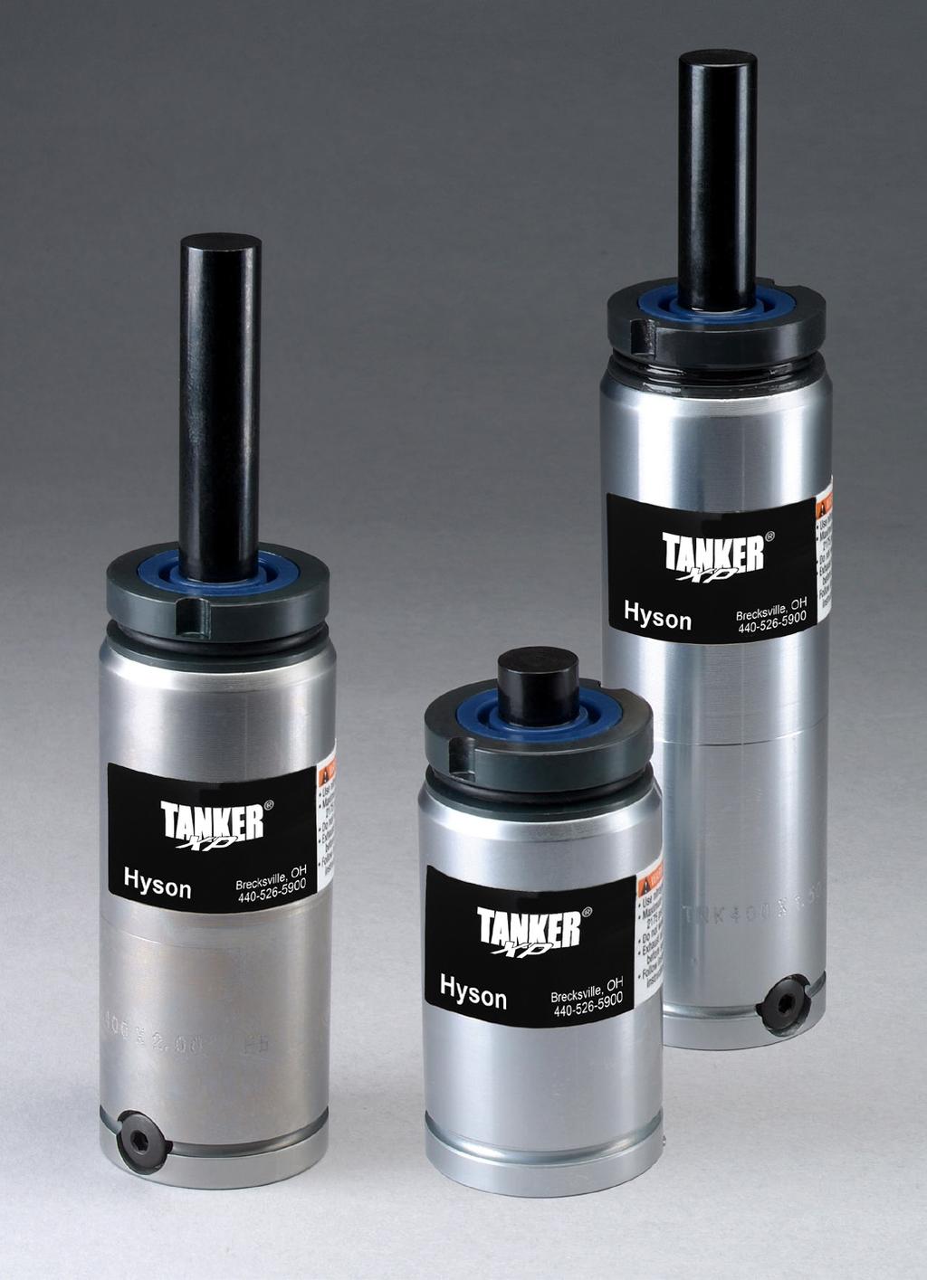 Tanker 400 XP Series Nitrogen Gas Springs IDEAL NITROGEN GAS SPRINGS FOR HIGH PERFORMANCE AND HIGH SPEED Table of Contents Page Product Value...1 Product Features....1 Advanced Safety Features.