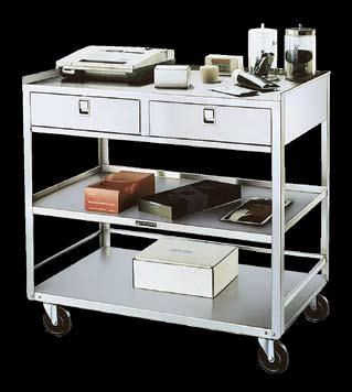 Equipment Stands Stainless Equipment Stands These versatile mobile tables and stands