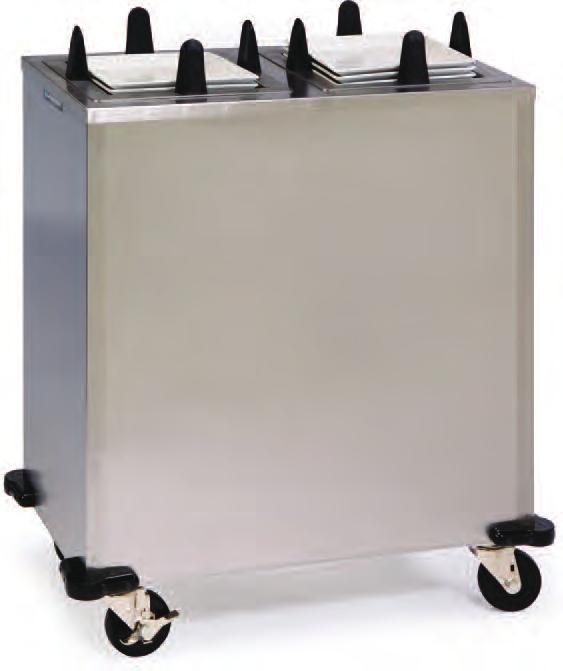 MOVING FOODSERVICE FORWARD regular square plate Dispensers mobile cabinet STAINLESS STEEL Square plates?