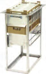 MOVING FOODSERVICE FORWARD easily drop into built-in counters for attractive hidden dispensing Adjustable dispensing height assures proper dispensing level 973 Open sides 976 Open