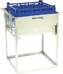 height for quick and easy access. Capacity* Accommodates Tray/Rack Size 6 ea. 10" x 20" (254 x 508) Racks 150 ea.