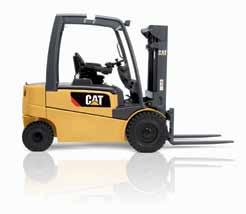 Carriage and attachments available BRANDS: Cat Lift Trucks and Linde Electric Counterbalanced