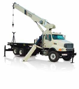 Outriggers are used to level and stabilize the crane for hoisting.