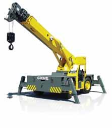 transport, boom trucks are available with either stand-up or swing-seat controls. INDUSTRIAL CRANES 2.
