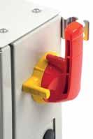 coff 438 a coff 439 a Safety breaking functions Triple padlocking ON OFF Positive break indication Visible contact position indication Separation of the contacts is directly visible through the door