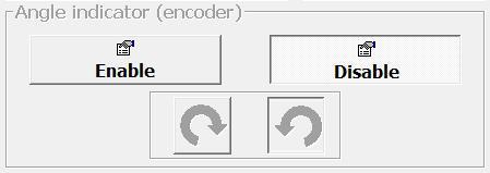 If the interface is connected to an encoder, just set it to Enable.