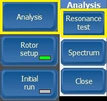 Analysis tools Here are two helpful tools for analyzing vibration and resonance in the machine.