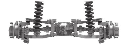 www.axletech.com 4000 Series: Independent Suspension Axle System B A (1) Approval required on all applications (2) Varies with brake/tire option Approx.