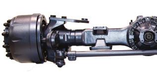 iron Lower trunnion king-pin re-designed and upgraded High strength forgings and cast