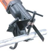 With its pipe vise and straight handle, you will find the RS26 to be an especially effective pipe cutting saw.