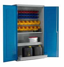 3 bins tool panel doors and 1 pack of assorted tool clips 1800mm high Ref: EC1834 2000mm high Ref: EC2034 Euro tall cabinets Drawer unit Internal W x D: 910 x 410mm Front height: 95mm Available at