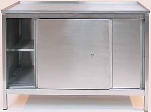 Steel Cabinets Extra Shelves Size (Imperial) Ref 457 x 457mm (18 x 18 ) ES1 915 x 457mm (36 x 18 ) ES2 915 x 305mm (36 x 12 ) ES4 Stainless Steel Hazardous FB Cabinets are supplied complete with