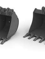 Fixed ditching buckets Ideal for ditch cleaning, grading, landscaping and backfilling.