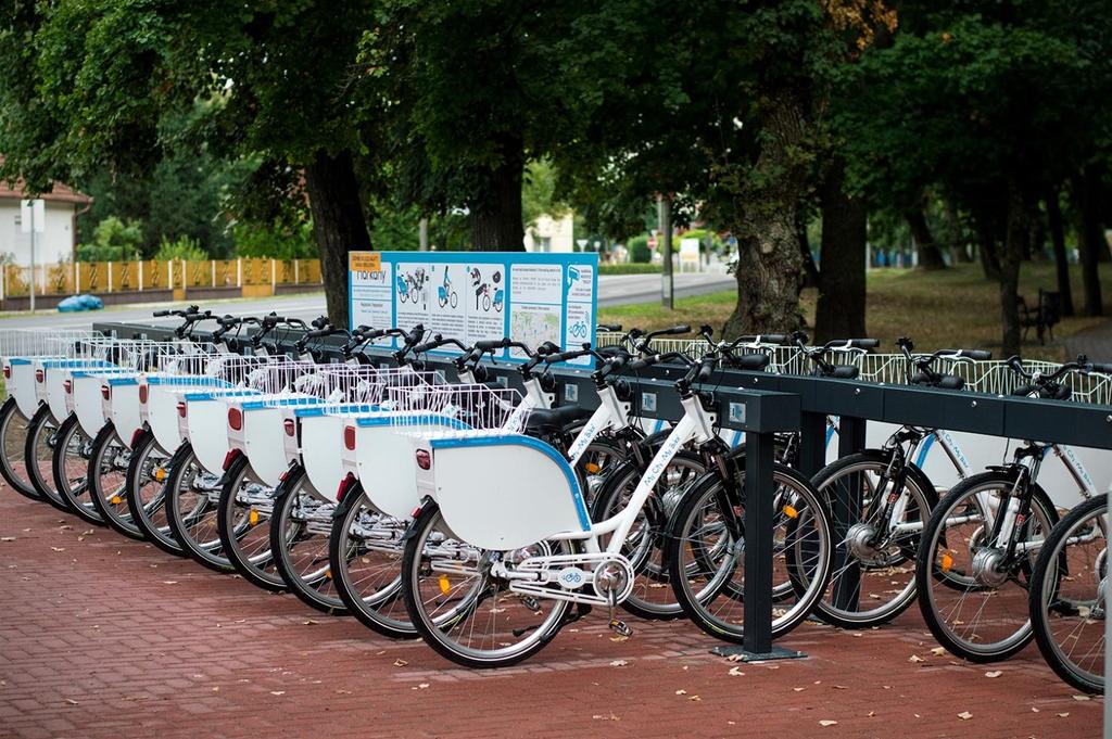 Success Factors for Bike Sharing Schemes Planning Station density (300-500m) Dock/bike