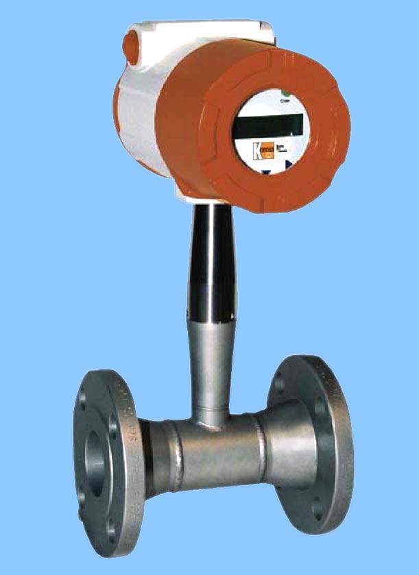 stainless steel Output: 4-20 ma, HART Protocol Sensor design without sealing Integrated temperature and pressure measurement Measurement of mass and density possible ATEX, IEC Ex, FM-approval