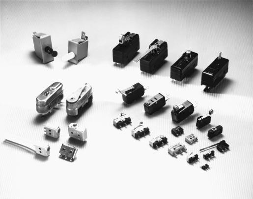 Door Switches Standard Sealed/High Temperature Switches SUBMINIATURE/MINIATURE BASIC SWITCHES The U Series of subminiature basic switches are our newest line.