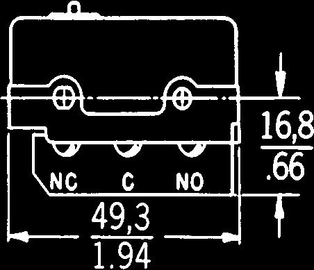 UL Code L59 ORDER GUIDE FEATURES Two independent single-pole doublethrow circuits on one housing Design permitting several wiring combinations Savings in space and weight Mounting interchangeability