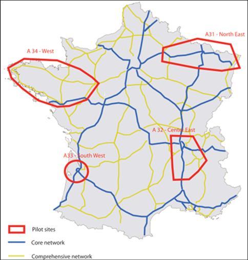 5. The French Pilot site Pilot overview (C-Roads France) C-Roads France is a pilot project whose objective is to develop and experiment innovative road C-ITS solutions.