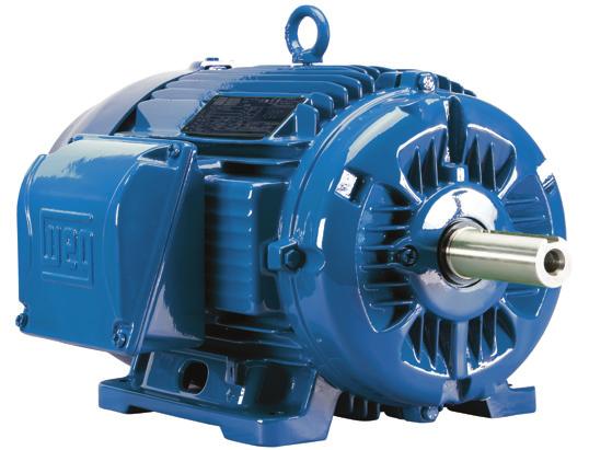 www.weg.net/us Farm Duty, Three-Phase, TEFC WEG Rolled Steel motors offer a robus and light weight solution for a variety of gereral farm/ag applications.