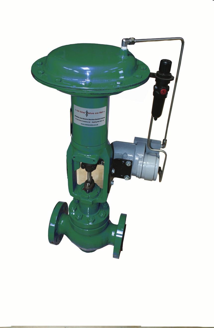 Introduction Globe and Angle Body Control Valves In Line Valve provides Solutions to Flow Control In Line Valve Globe Control Valves use the variable area generated between the plug and seat to