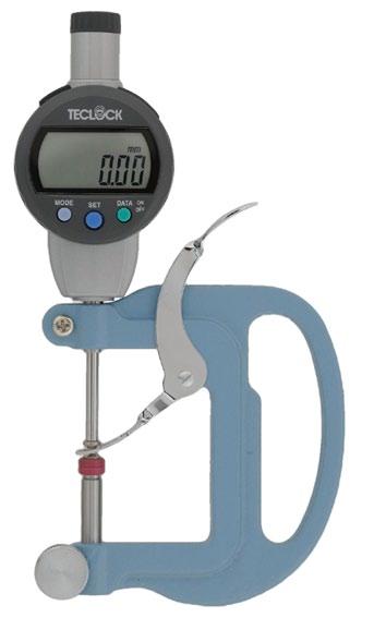 Standard Digital Thickness Gauge mm and mm graduation are available.