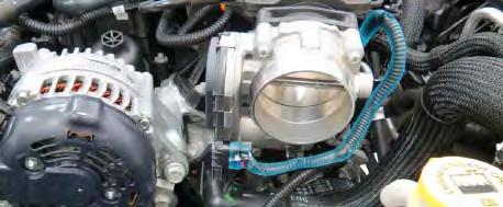 20. Unplug the electronic throttle body connector and