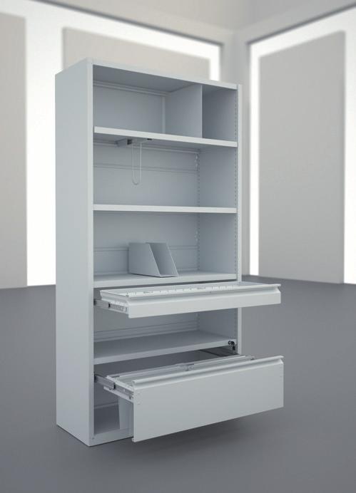 1 2 3 4 5 6 7 8 9 10 Accessories 1. Side 2. Fixed divider 3. Perforated shelf 4. Hanging divider 5.