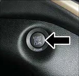 START/STOP Ignition Button The push button ignition can be placed in the following positions: OFF The engine is stopped. No electrical devices are available. ON The vehicle is not running.