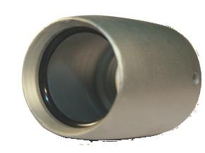 Carbon steel DETAN system diameters in the range M16 (5/8 ) M95 (3 ¾ ) are provided with special seals to provide corrosion protection to the threaded areas of the system.