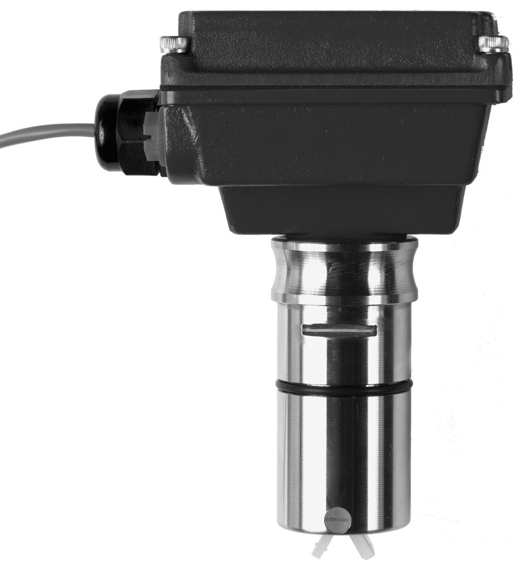 Cover or Optional Control/Display Housing Screw (connect ground wire to one) Cable-Seal Strain Relief Lower Housing (optional) Retaining Slot (for U-Clip) For easy installation at correct depth
