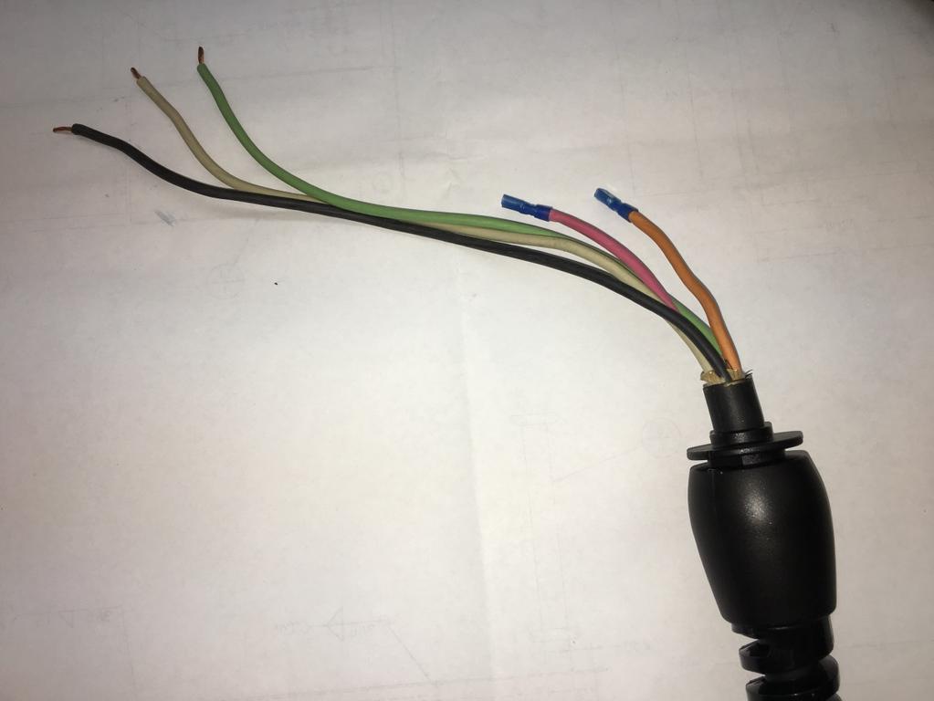No Zip Tie on New Style Cable End* New 52206 cable