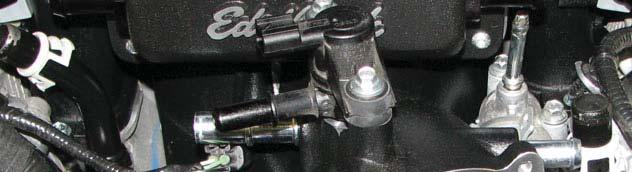 74. Clip the stock fuel inlet line into the 180 fitting on the front end of the driver side fuel rail. 75.