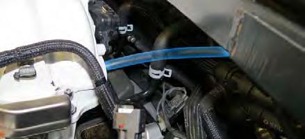 Disconnect the electric throttle control connector from the  43.