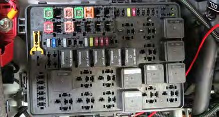Open the fuse box and remove the fuse from location 6 (Ignition Coils/Injection 25A - See reverse of fuse box