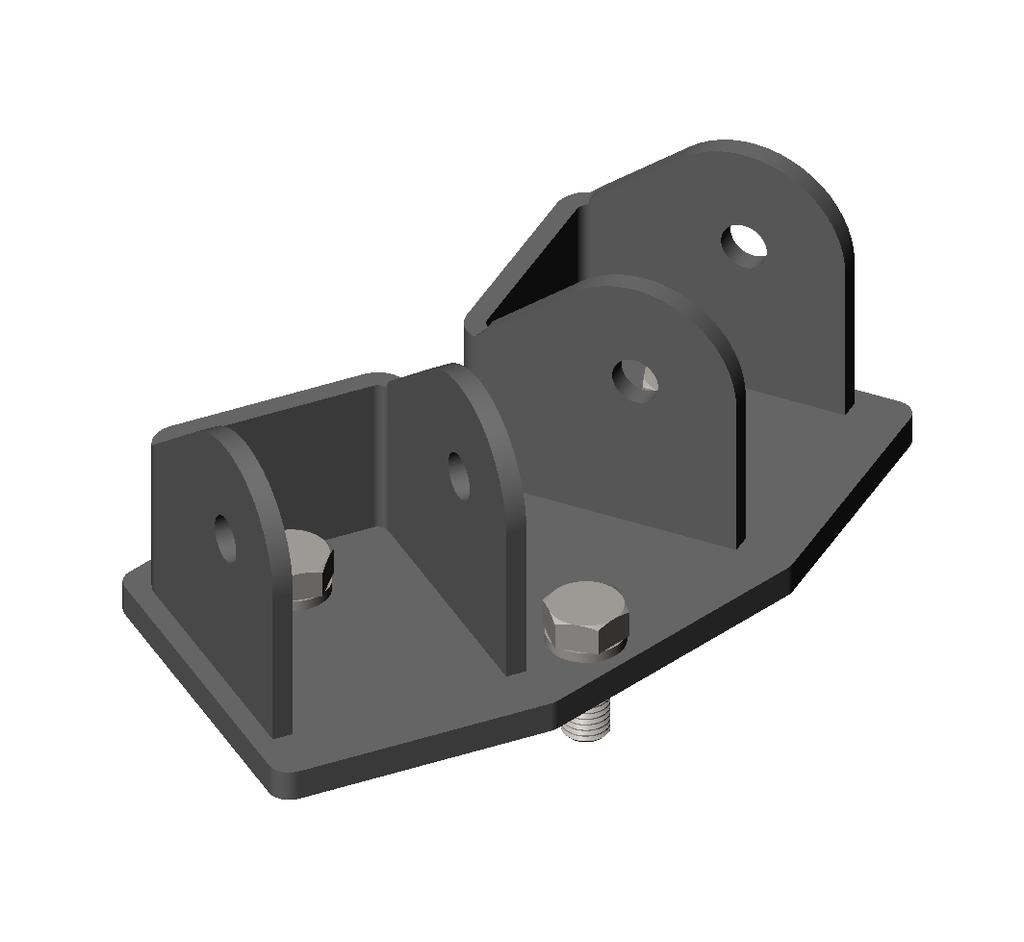 CLAYTON OFF ROAD COR-1206100 JEEP GRAND CHEROKEE REAR 4-LINK BRACKET (1999-2004 WJ) NOTES: This product may require general