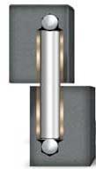 50 RECTANGLE LIFT OFF STD DUTY RECTANGLE LIFT OFF EXTRA HEAVY DUTY 3000# PER PAIR NOT RATED